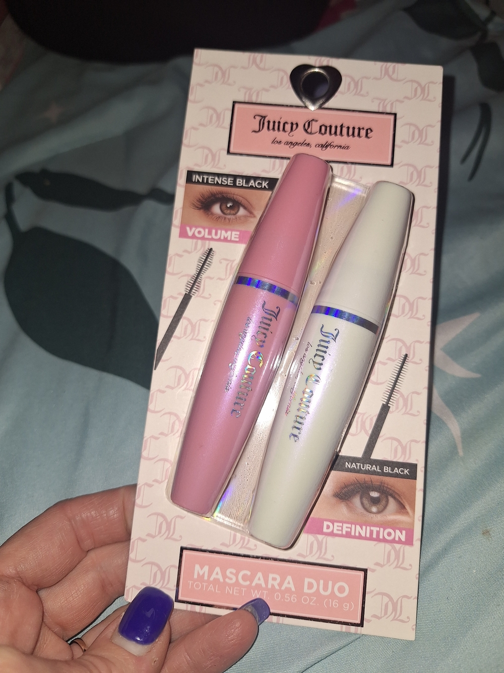 Juicy Couture Pink & White Mascara Duo - Volume & Definition